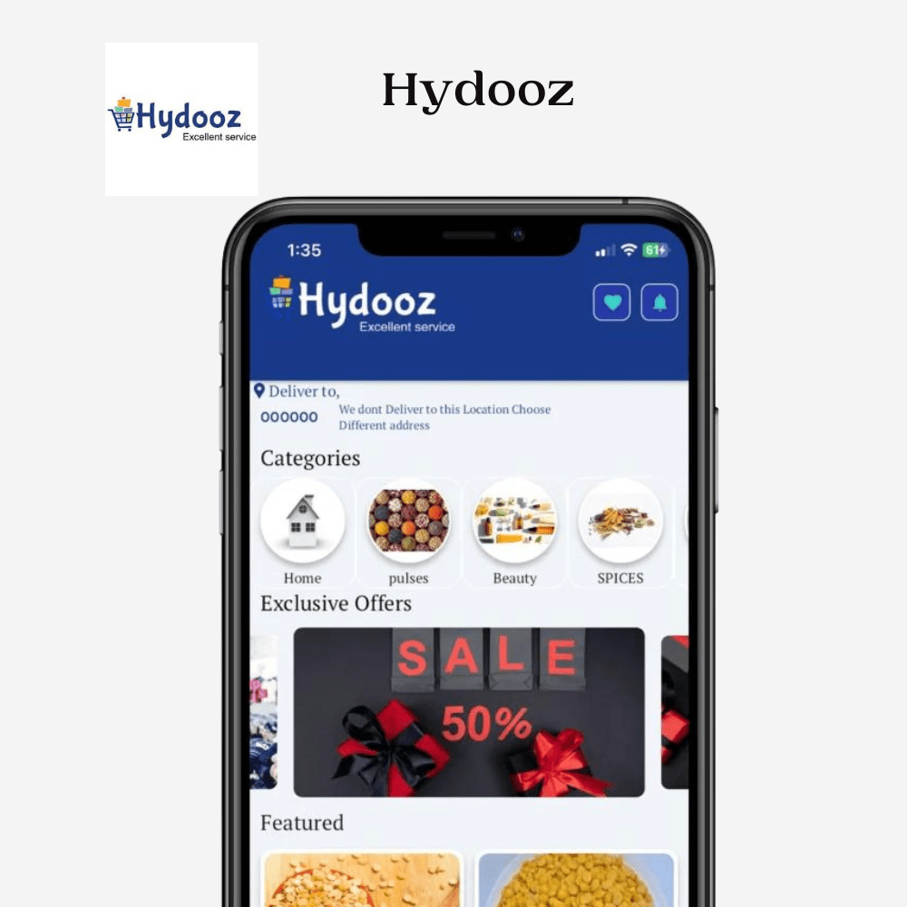 Hydooz Groceries App Service Digi9